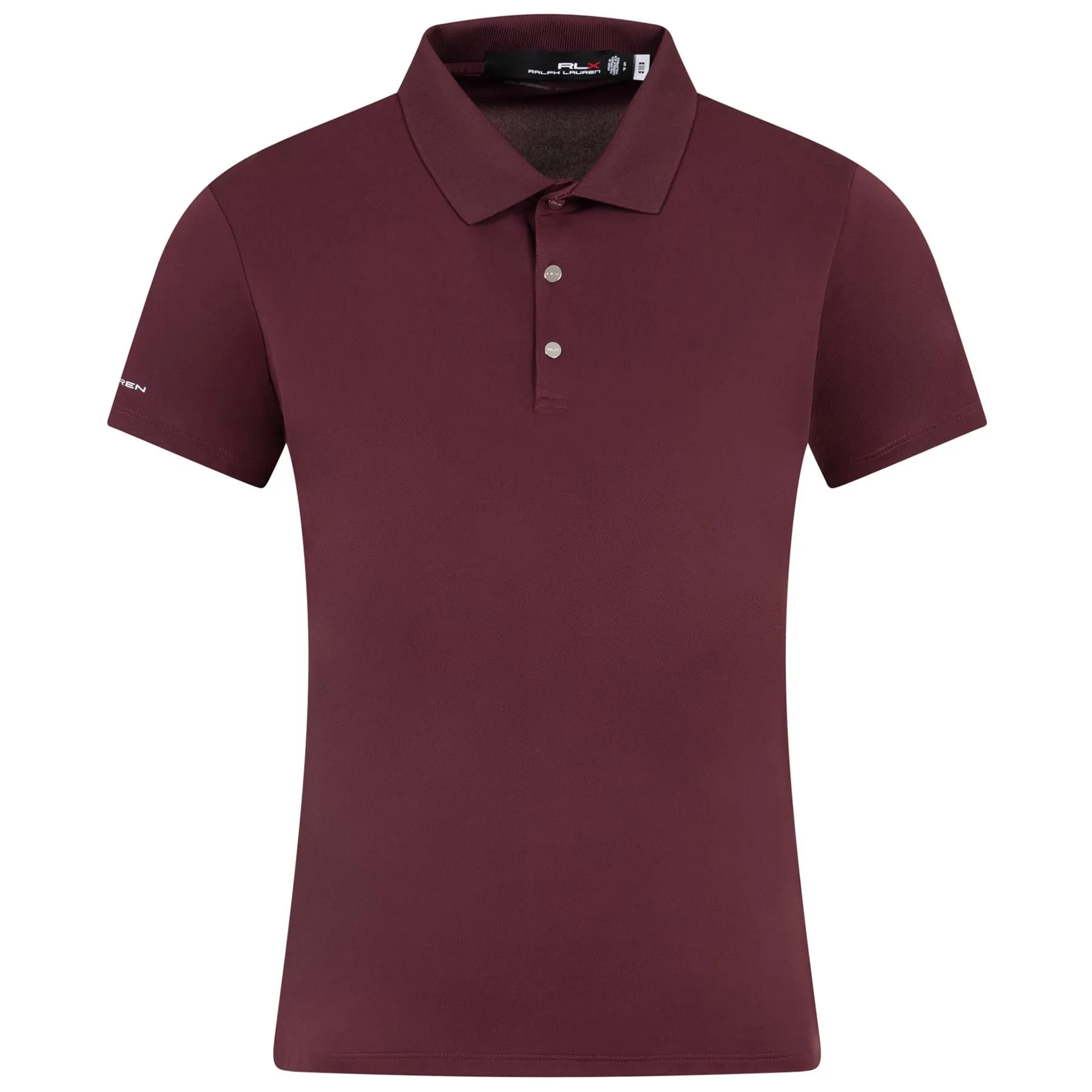 Womens Air Tech Pique Tournament Polo Harvard Wine - AW23