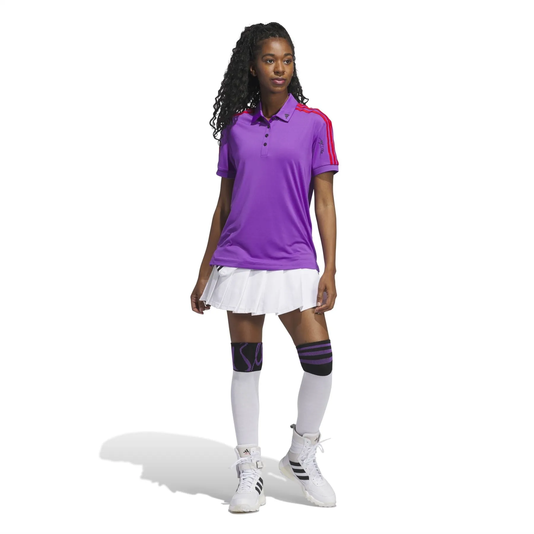 Womens JAY3LLE Polo Active Purple - 2024