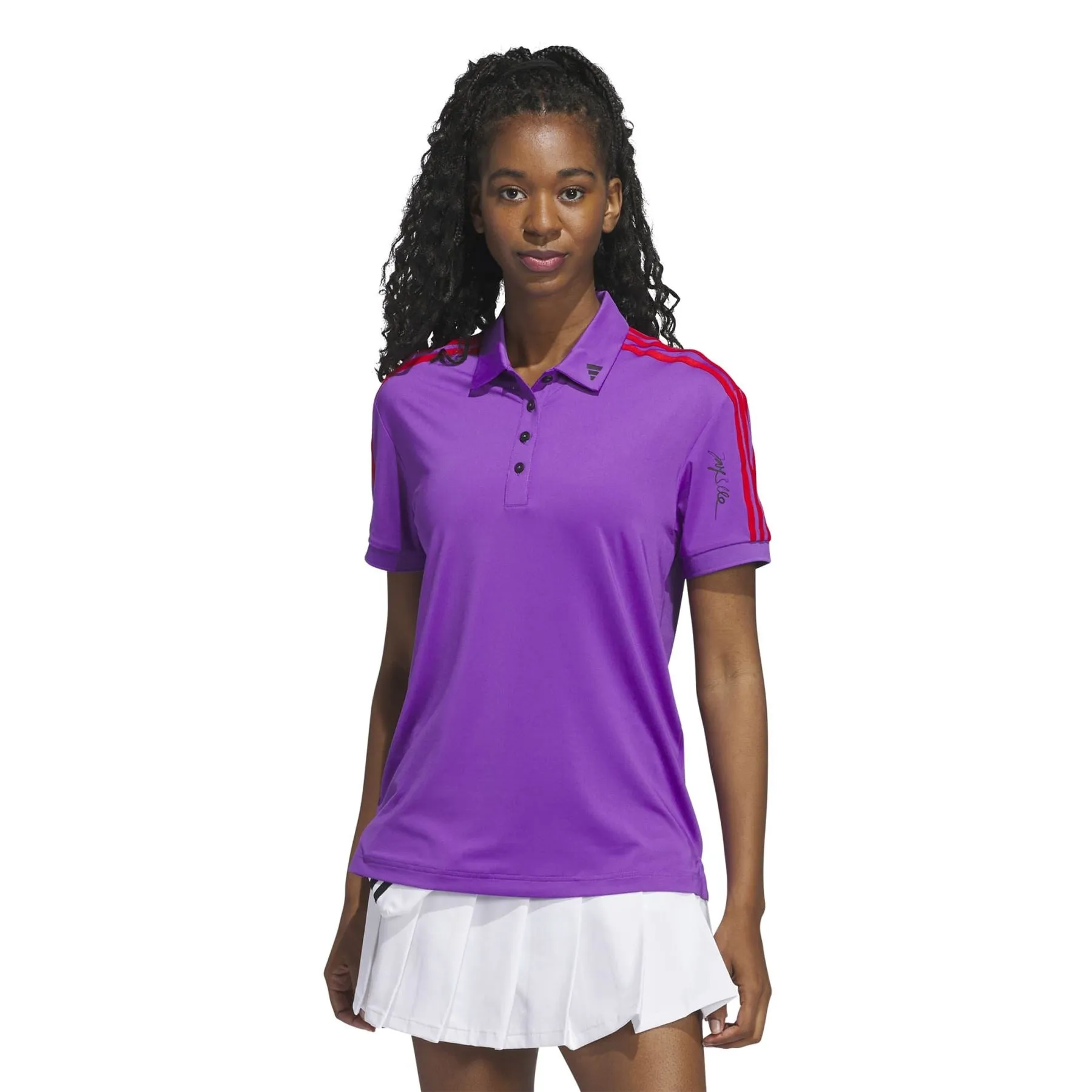 Womens JAY3LLE Polo Active Purple - 2024