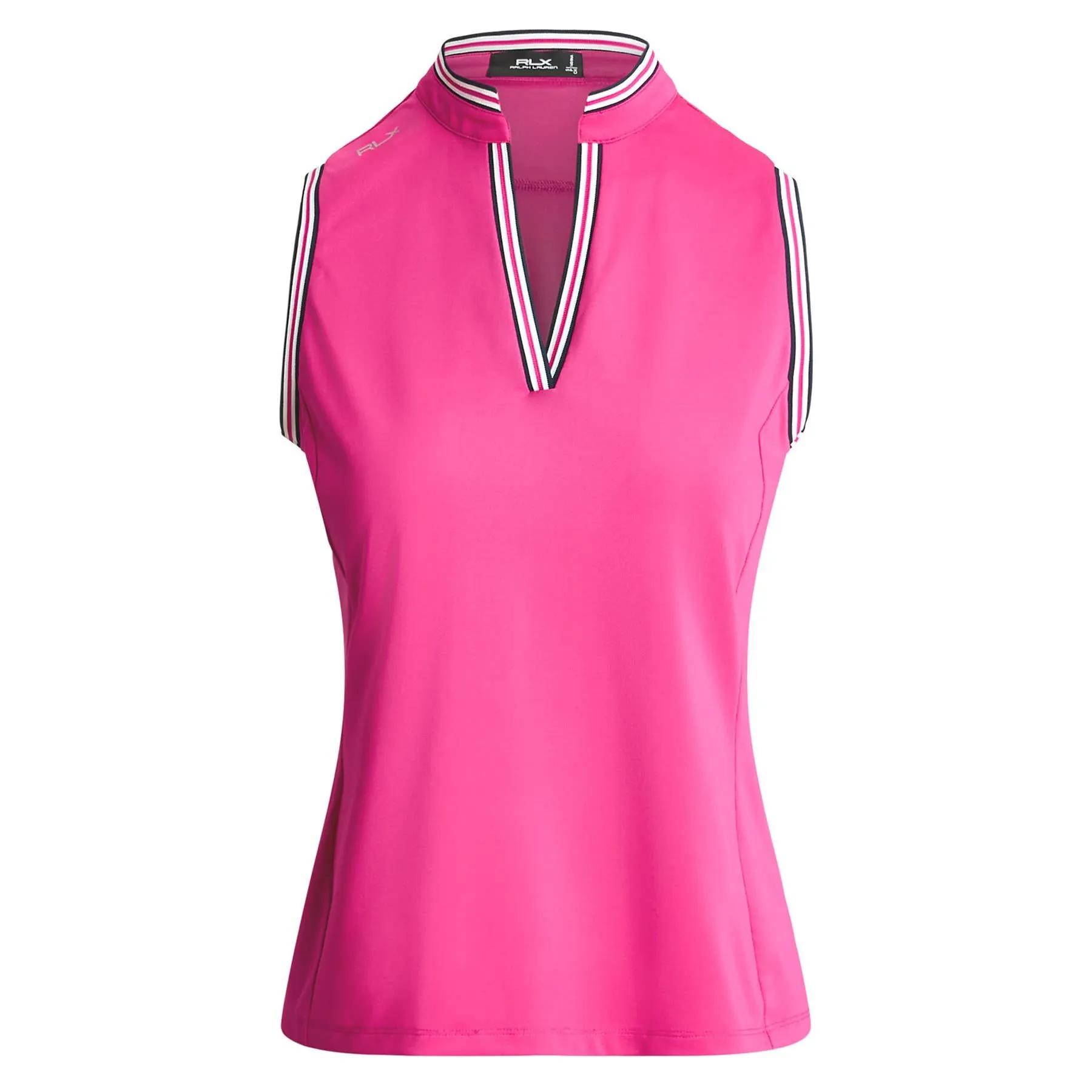 Womens RLX Tailored Fit SL Polo Bright Pink - AW24