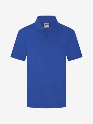 Zeco Kids School Polo Shirt in Blue