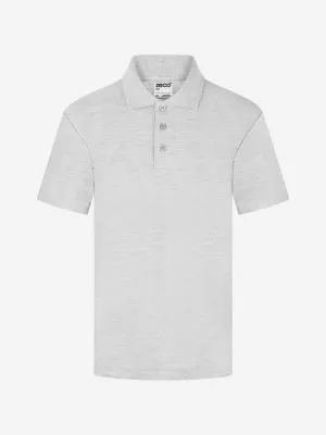 Zeco Kids School Polo Shirt in Grey